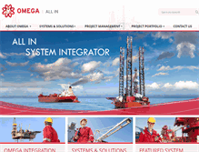 Tablet Screenshot of omegain.com